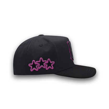 BIG BOSS HATS AMR PURPLE CRYSTALS