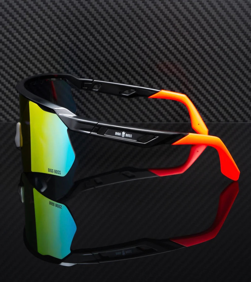 BIGBOSS Eclipse Red Sunglasses #100