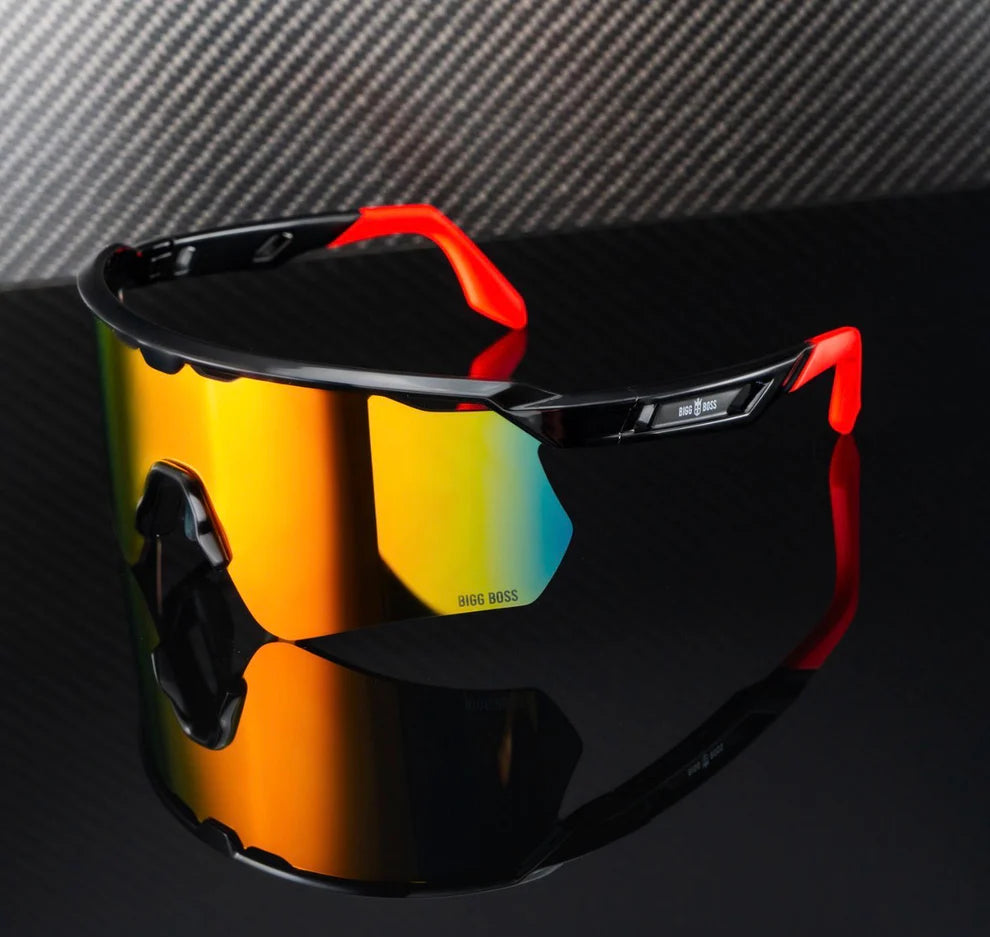 BIGBOSS Eclipse Red Sunglasses #100