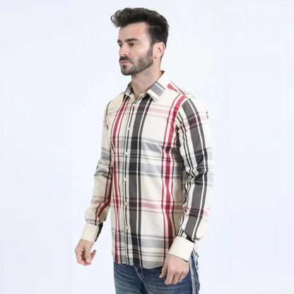 CAMISA PLATINI SLEEVE CUADRADA COLOR BEIGE