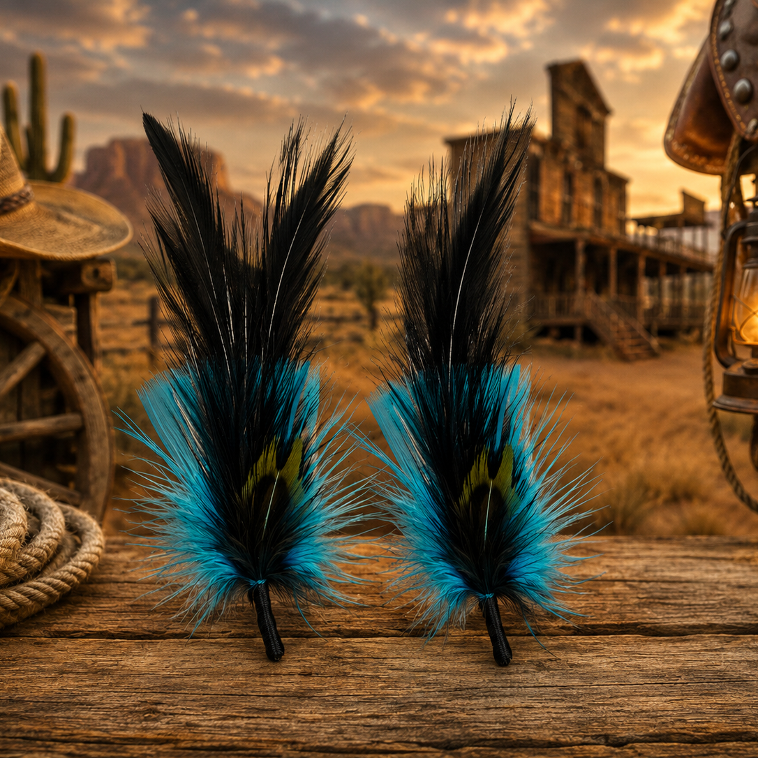 PLUMAS PARA SOMBRERO/ HAT FEATHERS (2pack)