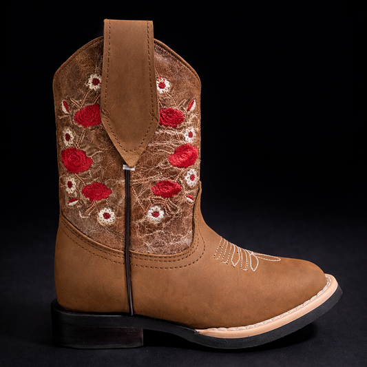 BOTA PARA NINA ROSAURITA MIEL CRAZY