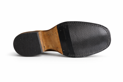BOTAS VAQUERAS DAMA BORDADA 436 BD OCRE (potrillo salvaje)