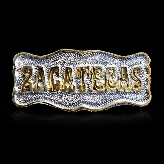 PLACA PARA SOMBREROS Y TEXANAS (ZACATECAS)