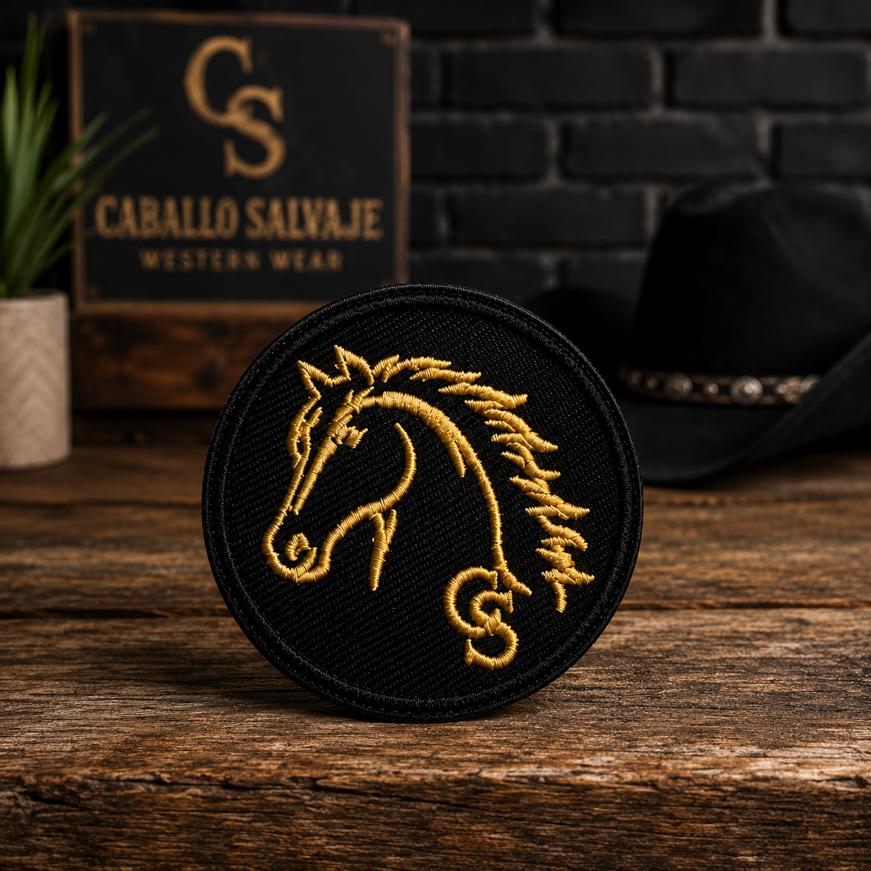 HORSE CS HAT PACH