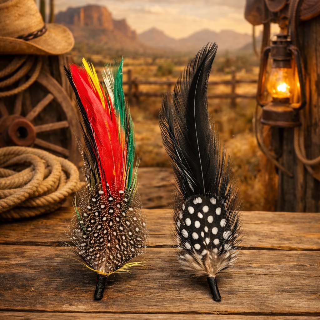 PLUMAS PARA SOMBRERO/ HAT FEATHERS (2pack)