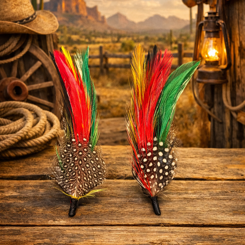 PLUMAS PARA SOMBRERO/ HAT FEATHERS (2pack)