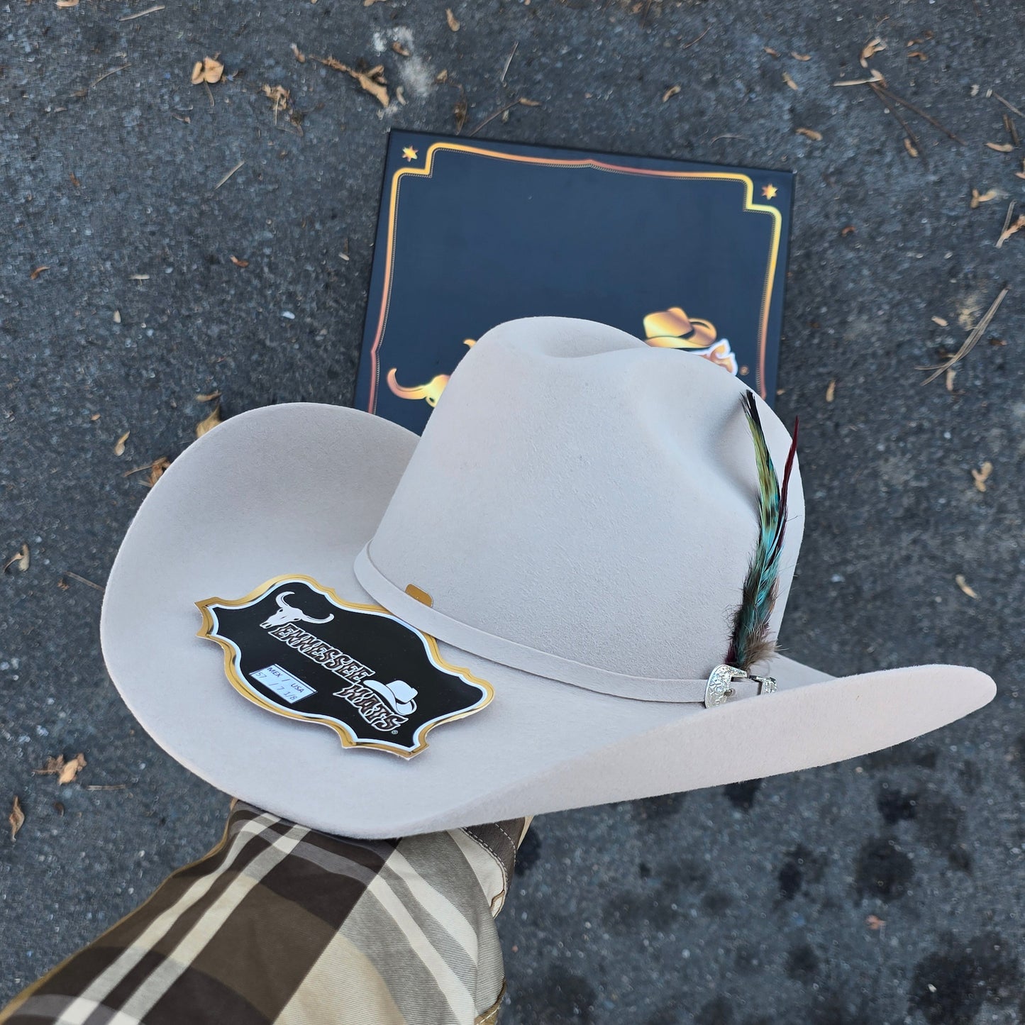 TEXANA (FELT HAT) TENNESSEE 100X TEXAS SILVER BELLY