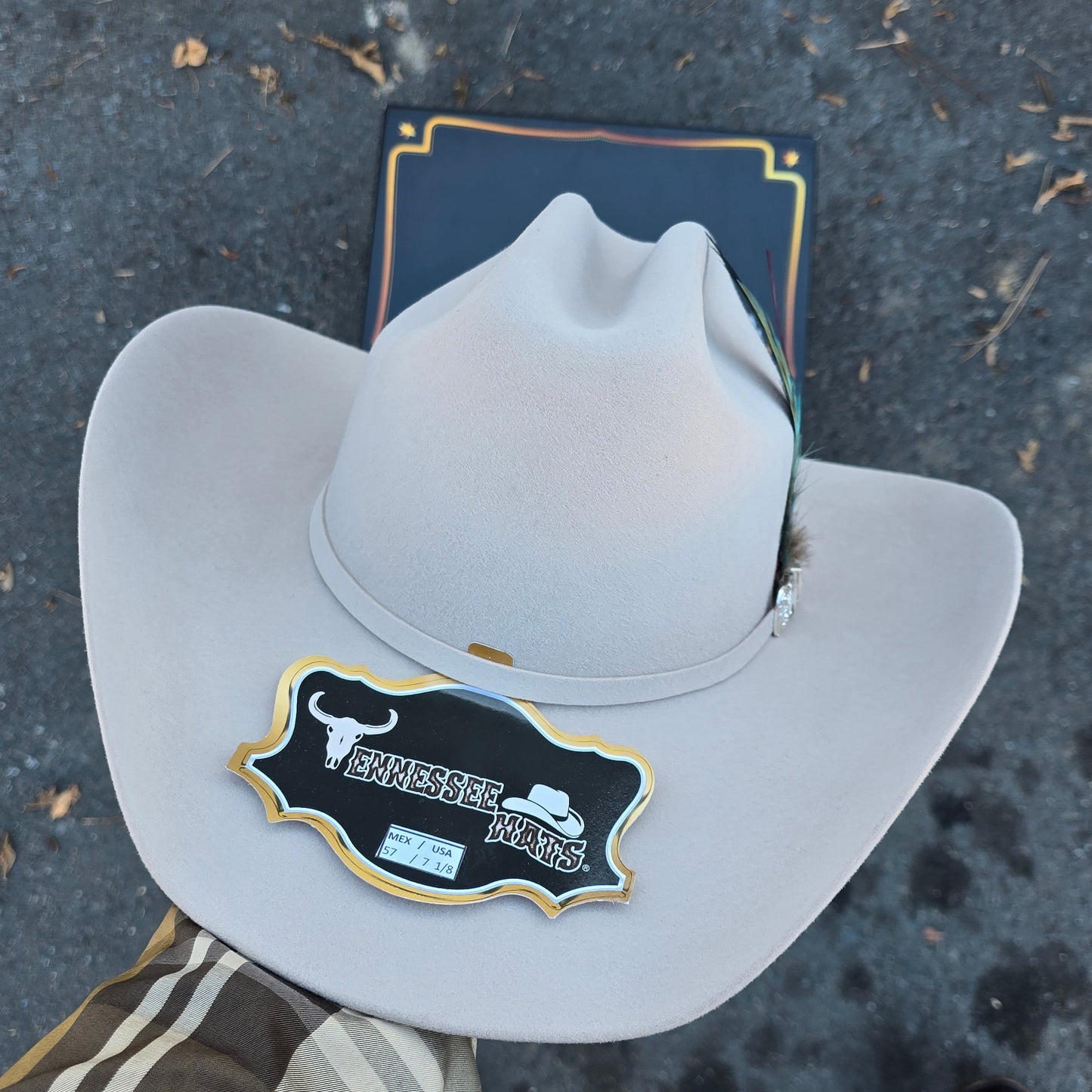 TEXANA (FELT HAT) TENNESSEE 100X TEXAS SILVER BELLY