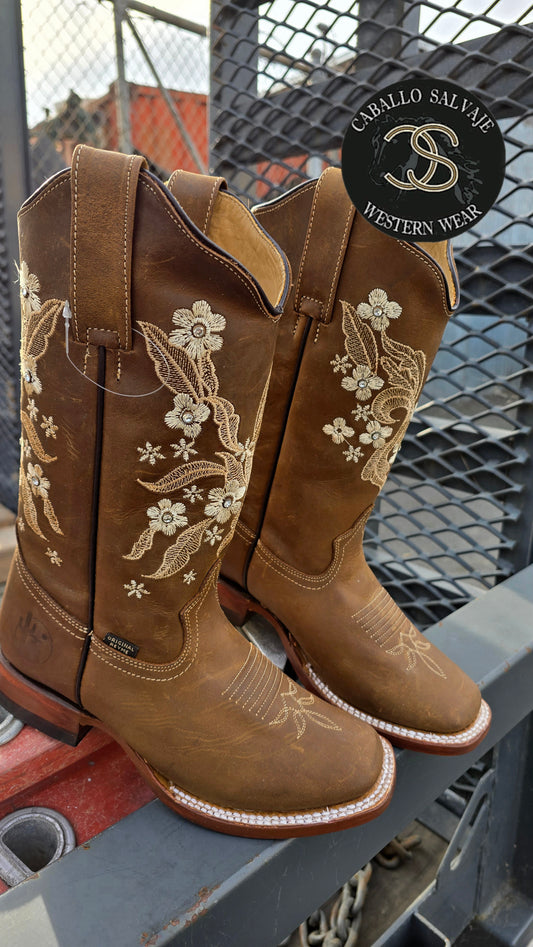 BOTAS VAQUERA REYME DE DAMA FLORES