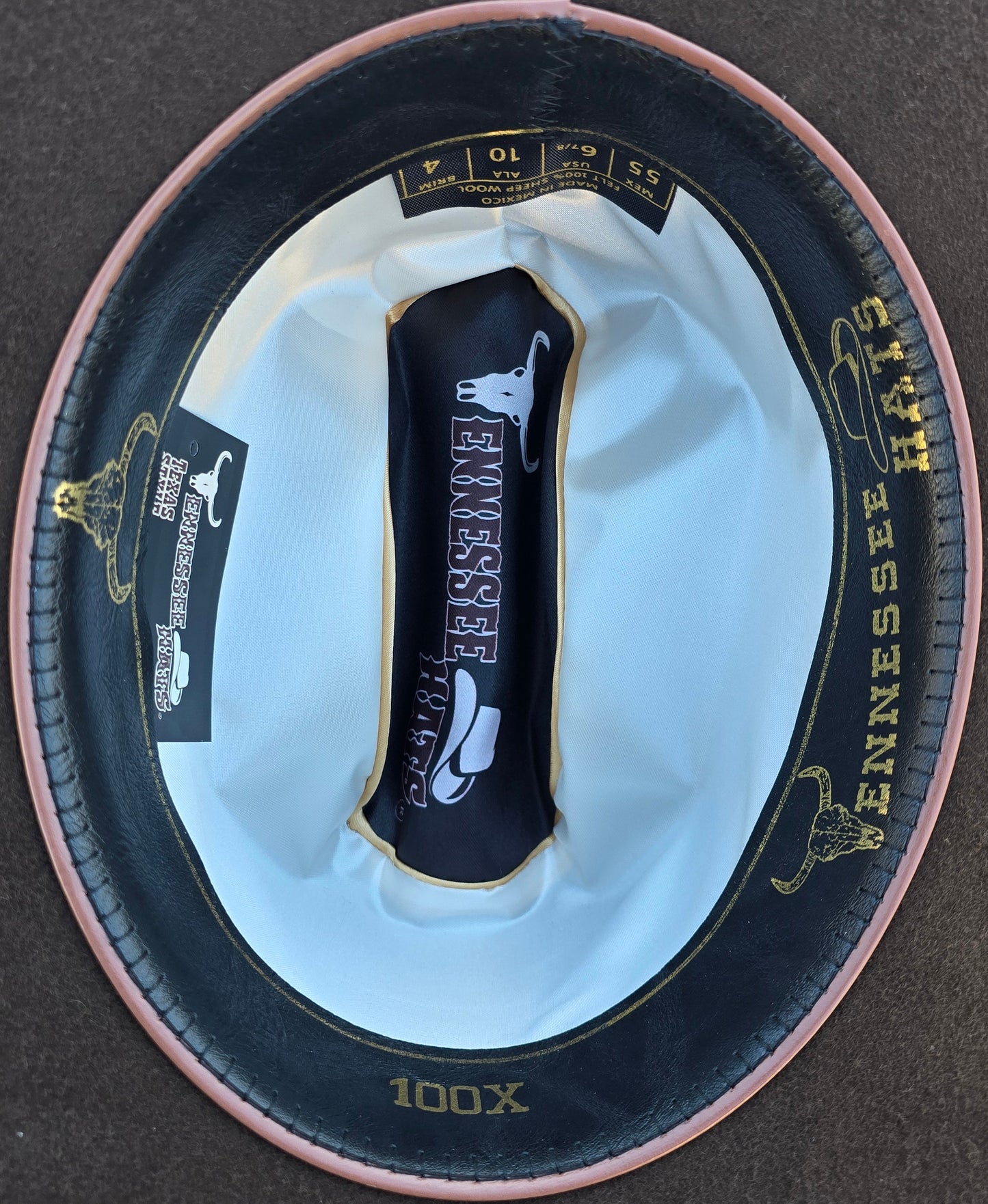 TEXANA (FELT HAT) TENNESSEE 100X TEXAS COLOR CAFE