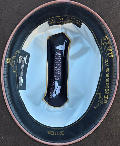 TEXANA (FELT HAT) TENNESSEE 100X TEXAS COLOR CAFE