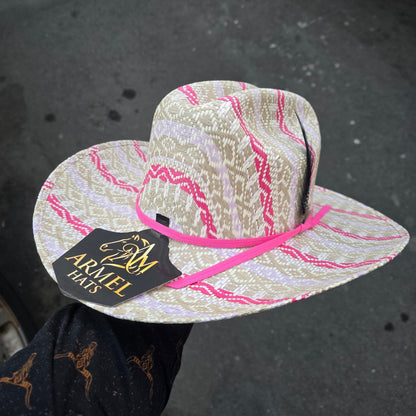 Sombrero Armel Pink Rodeo