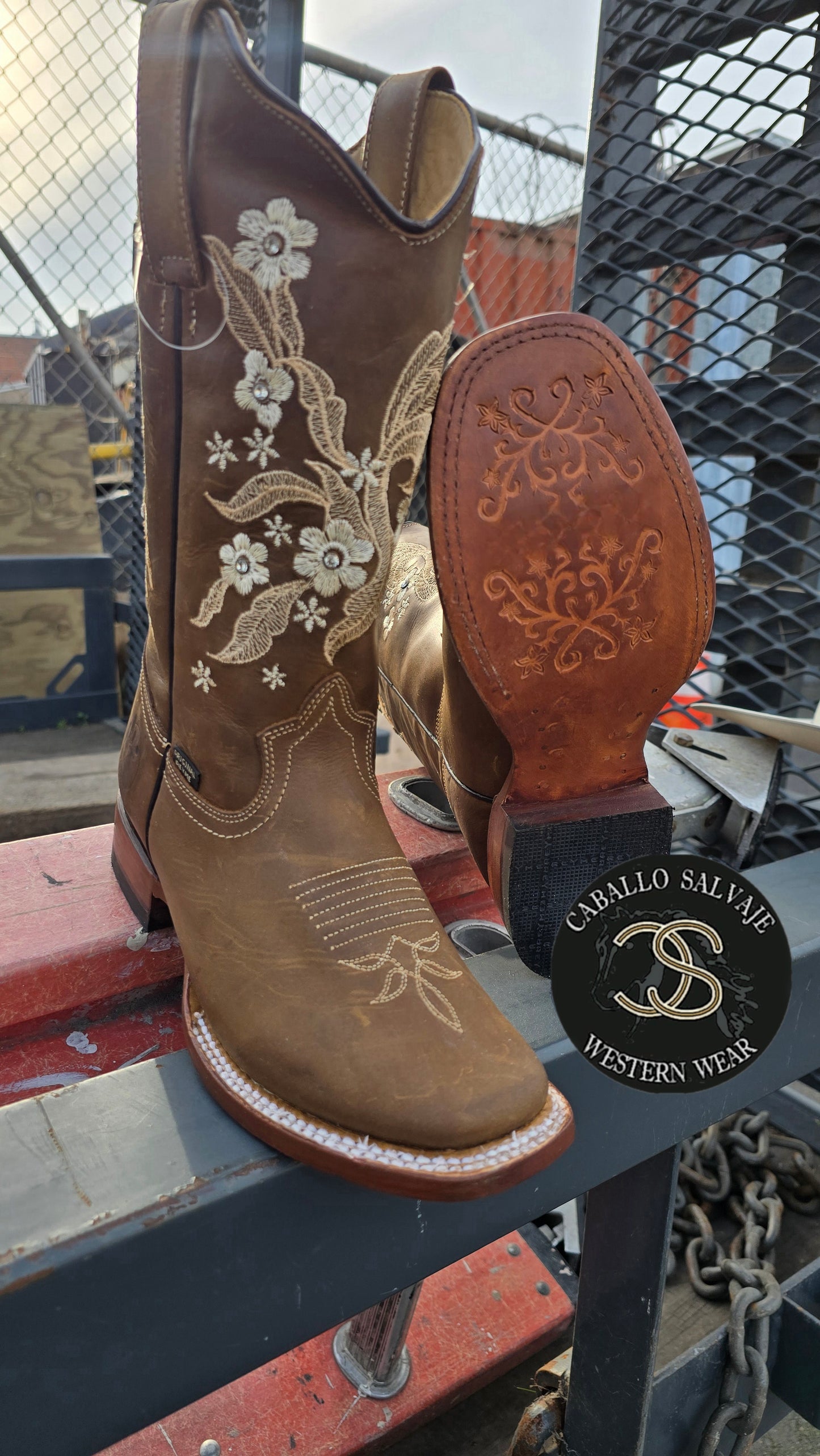 BOTAS VAQUERA REYME DE DAMA FLORES