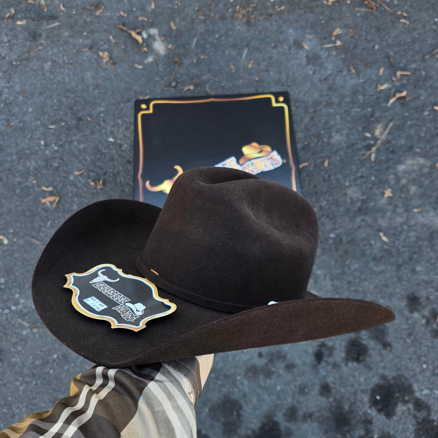 TEXANA (FELT HAT) TENNESSEE 100X TEXAS COLOR CAFE