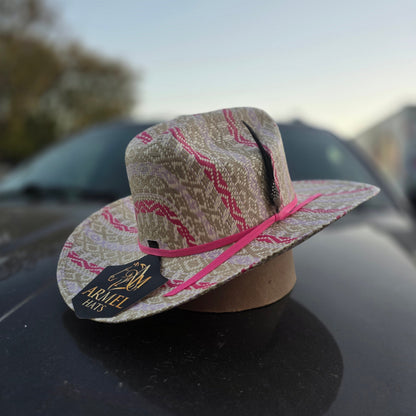 Sombrero Armel Pink Rodeo