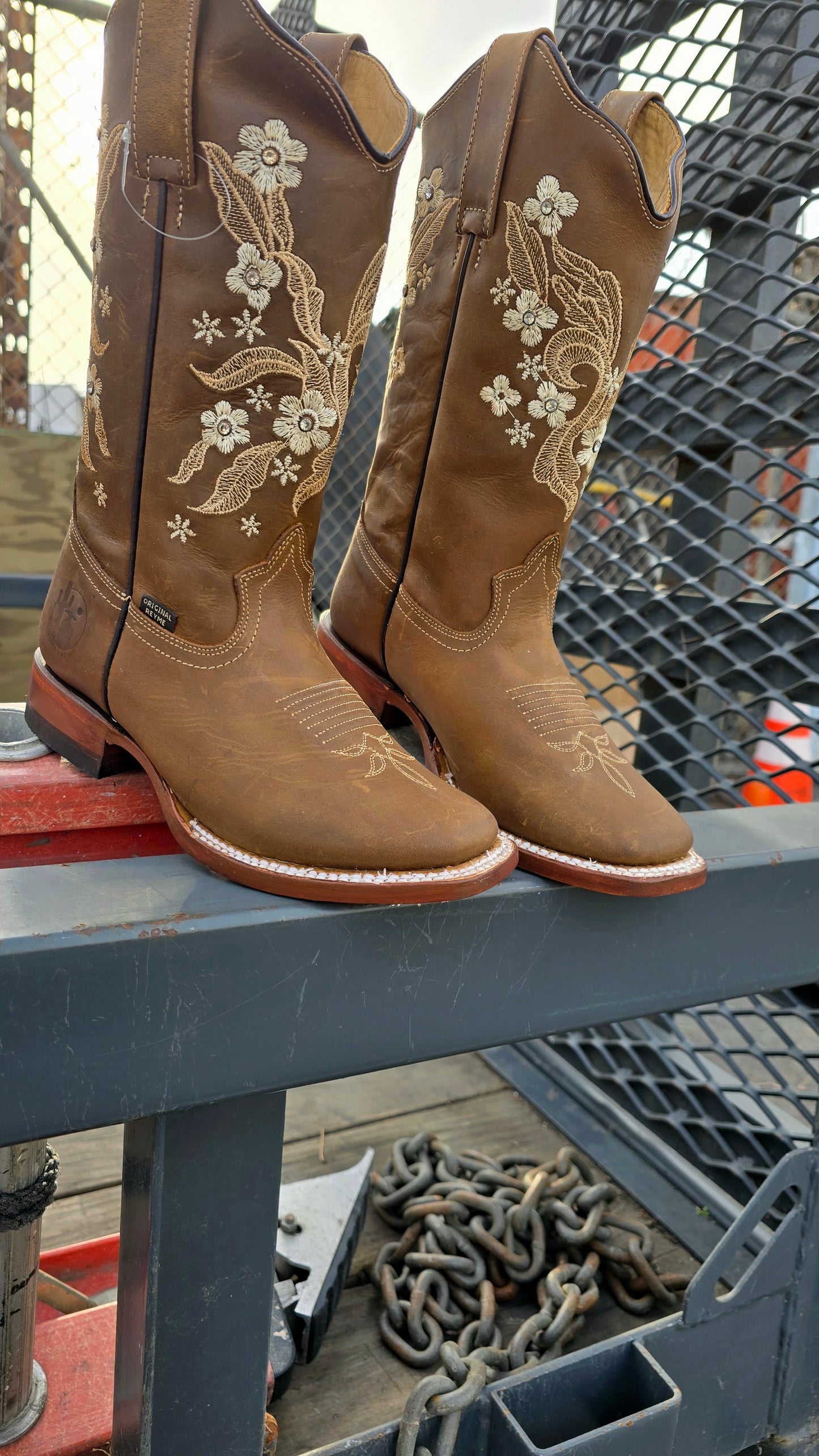 BOTAS VAQUERA REYME DE DAMA FLORES