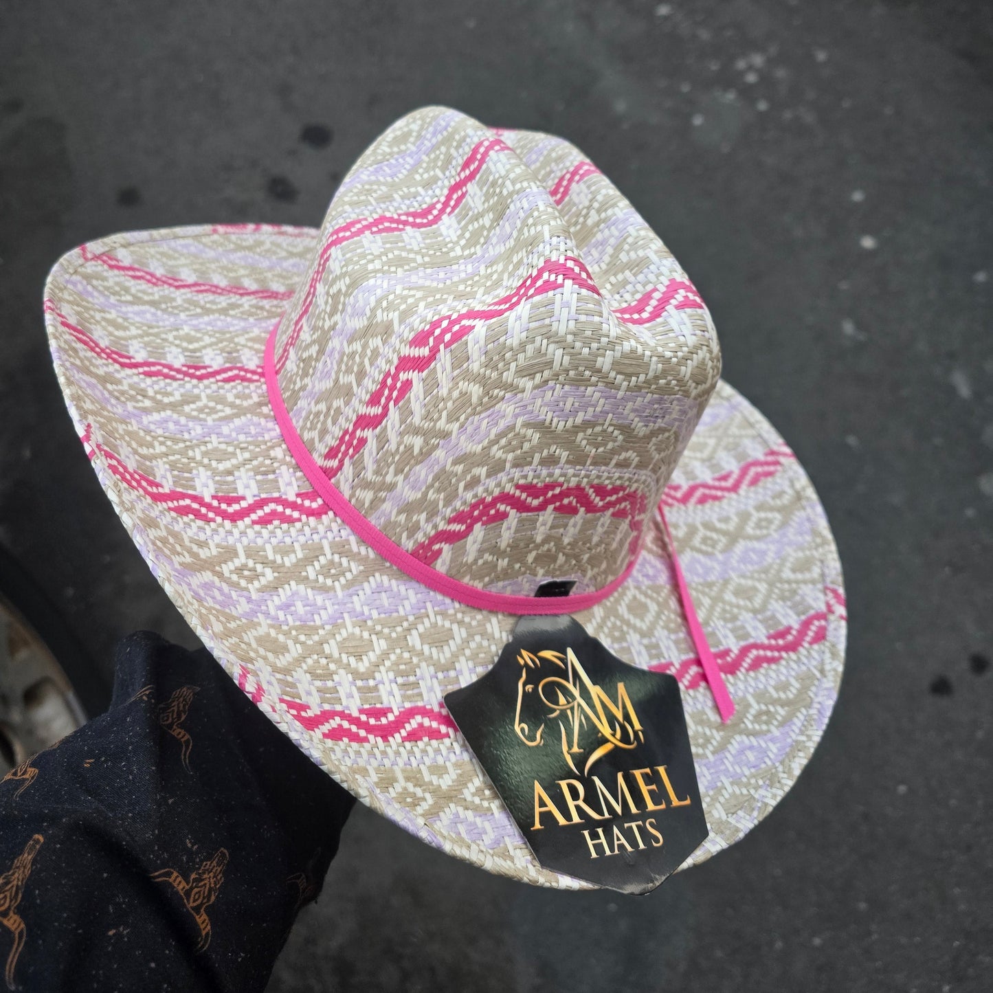 Sombrero Armel Pink Rodeo
