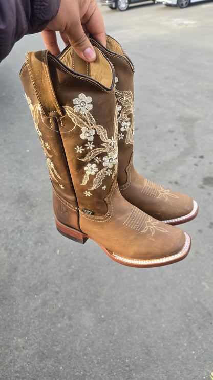 BOTAS VAQUERA REYME DE DAMA FLORES