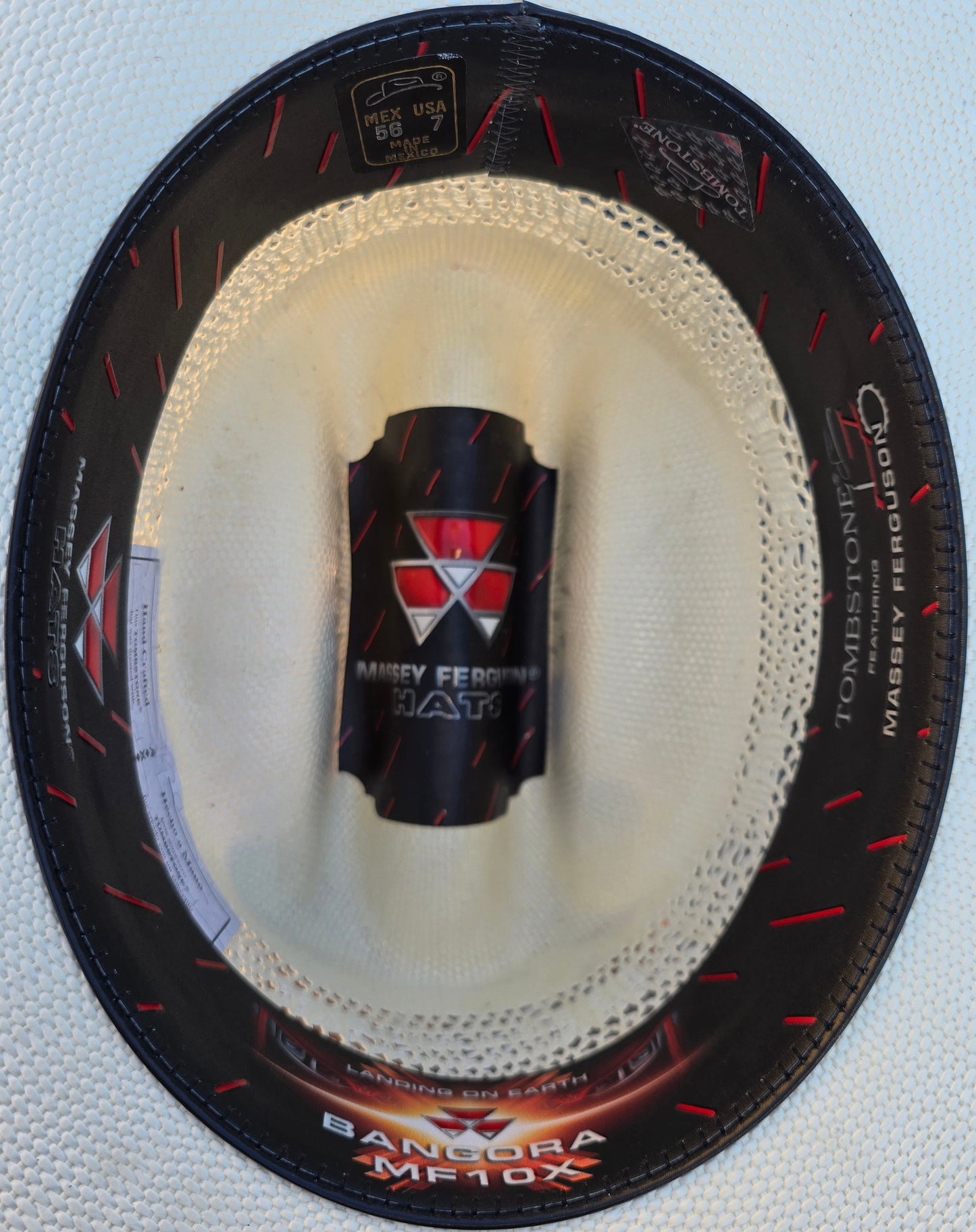 SOMBRERO TOMBSTONE BANGORA 10X ROPER COLAB MASSEY FERGUSON