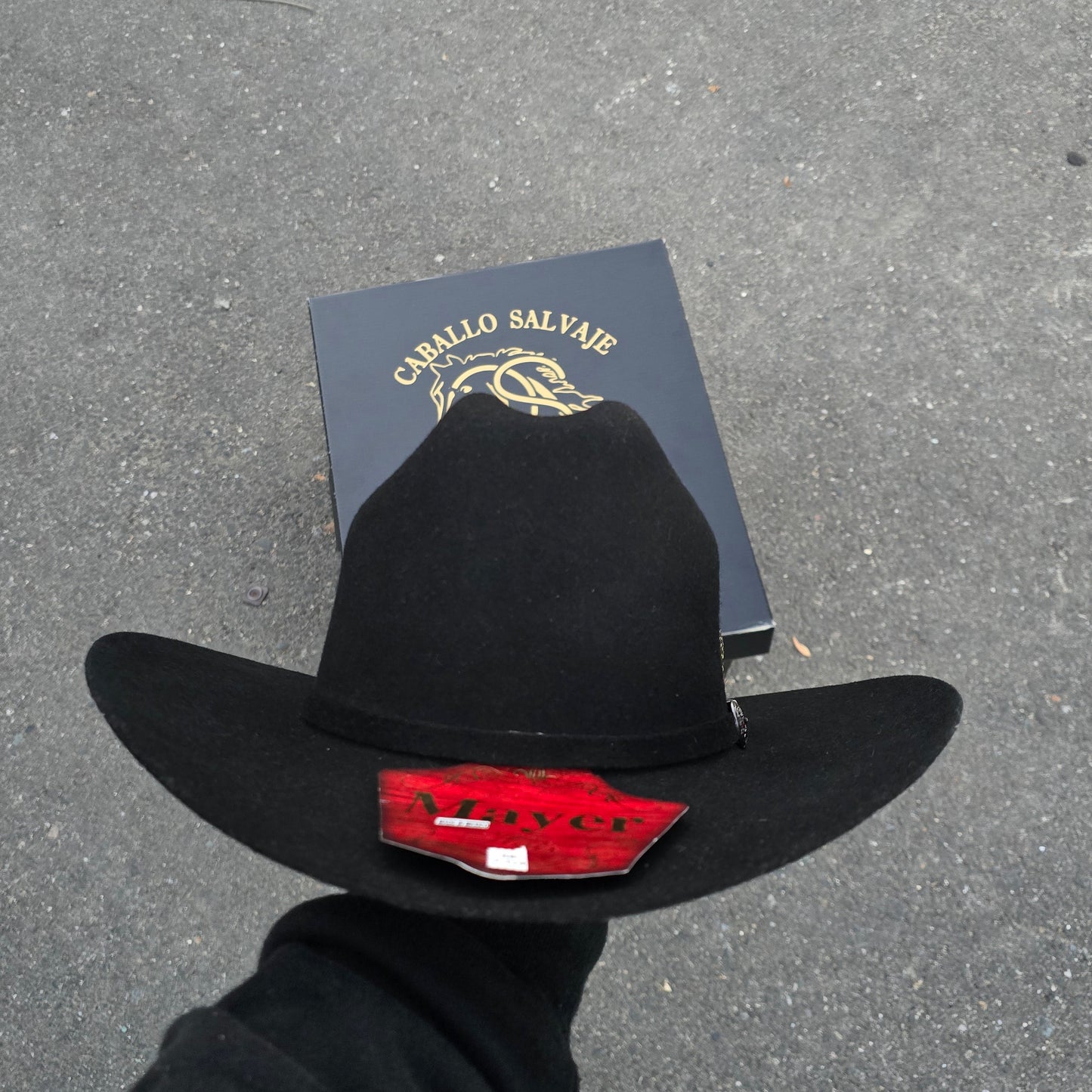 TEXANA (FELT HAT) MAYER 100X SINALOA COLOR NEGRA